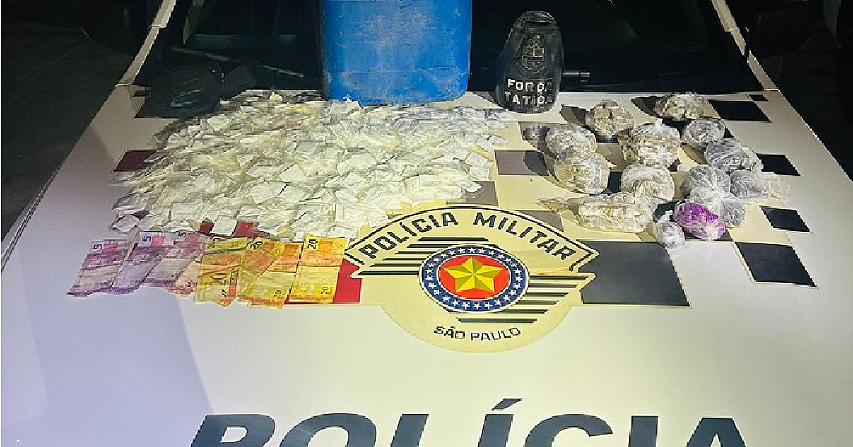 Com droga "mocosada", PM prende traficante no Sumaré em Caraguatatuba