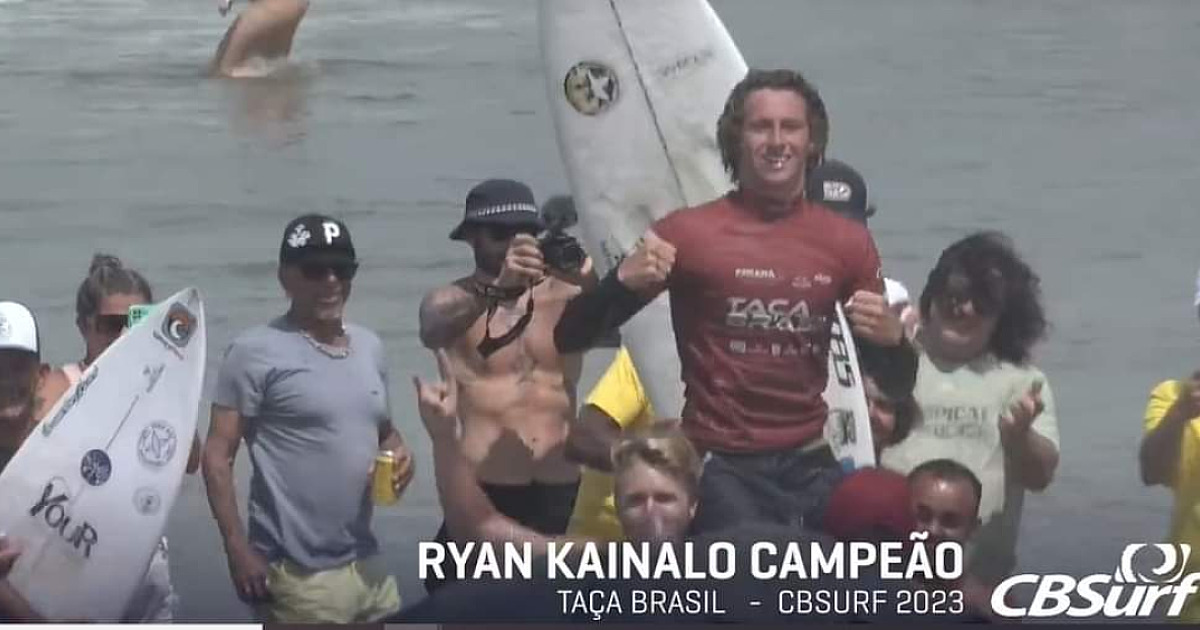 Surfista de Ubatuba mostra superioridade e leva Taça Brasil de Surfe