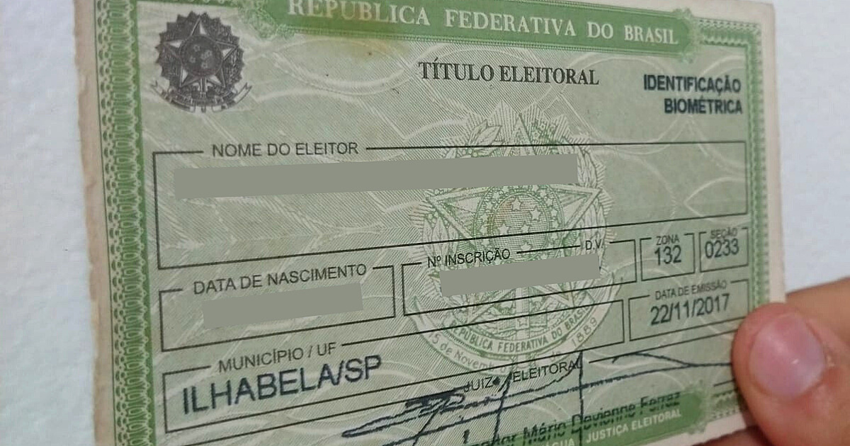 Prefeitura de Ilhabela informa plantão para regularização do título de eleitor neste final de semana