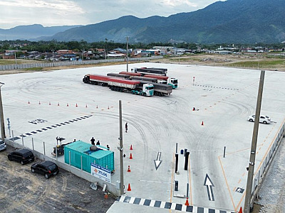 Porto de São Sebastião amplia infraestrutura e coloca novo pátio em funcionamento