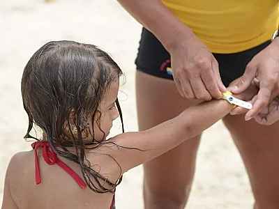 Prefeitura orienta sobre cuidados com crianças nas praias