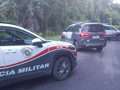 Homem é morto pela PM após tentar matar as irmãs em Ubatuba