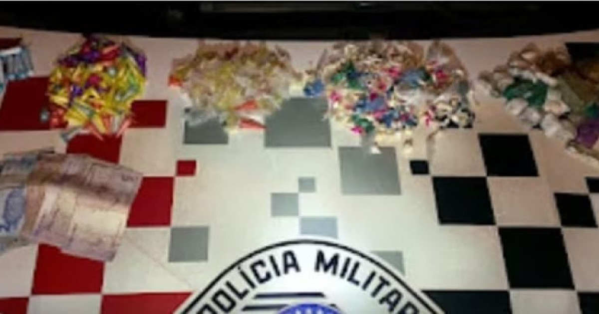 PM prende traficante em Ubatuba com carga de quase R$ 4 mil em pedras de crack