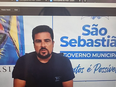 Prefeito Felipe Augusto participa de Jornada Pedagógica de São Sebastião com formação internacional de professores da rede municipal