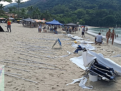 Prefeitura de São Sebastião intensifica fiscalização contra ocupação irregular em Cambury
