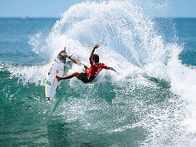 Filipinho Toledo, de Ubatuba, é o Brasil na decisão do Surf City Pro em El Salvador