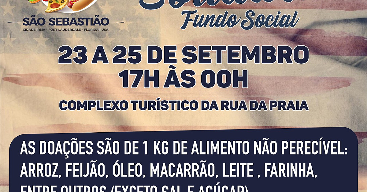 Fundo Social realiza estacionamento solidário no 1º Festival Americano 2022
