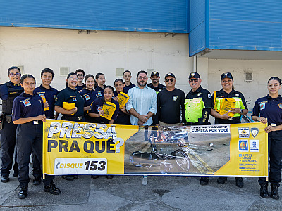Motociclistas e motoristas aprovam blitz educativa em São Sebastião