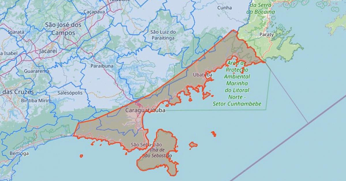 Defesa emite alerta de chuva intensa no Litoral Norte