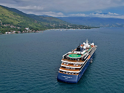 Ilhabela dá boas-vindas à maior temporada de cruzeiros e estimula economia local