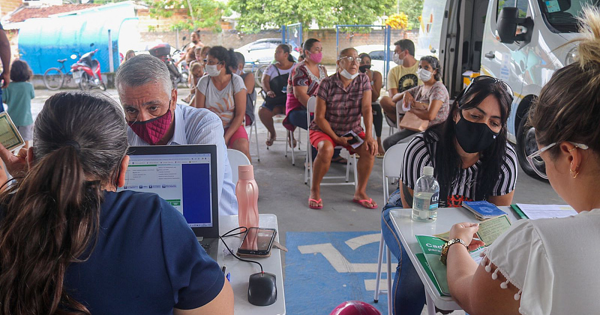 Mais de 100 atendimentos foram realizados durante a Ação Social Móvel no bairro Jaraguá