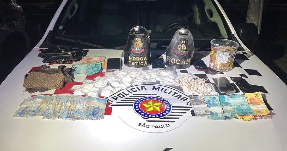 De fachada: PM prende traficante que usava bar para vender crack e cocaína em Caraguá