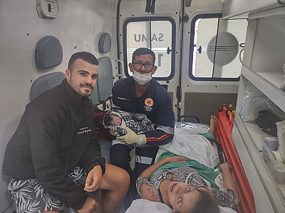 Socorristas do SAMU realizam parto dentro da ambulância