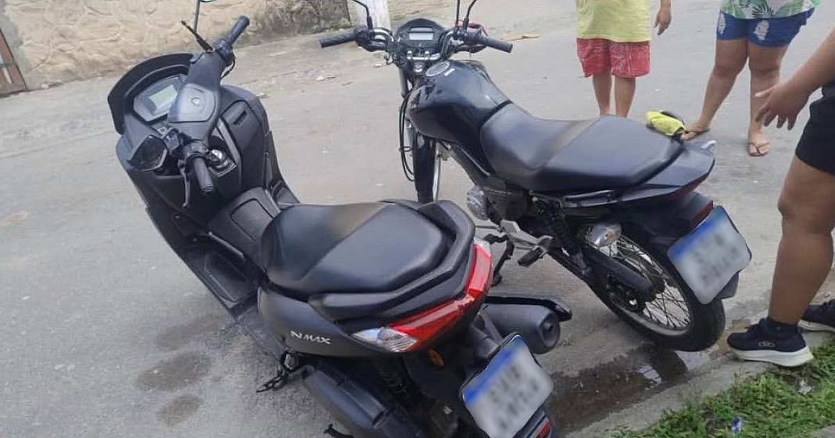 Motos furtadas no Canto do Mar são recuperadas em Caraguatatuba