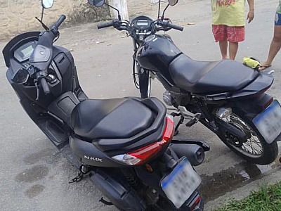 Motos furtadas no Canto do Mar são recuperadas em Caraguatatuba