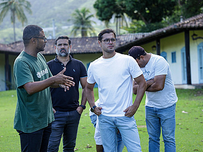 Reinaldinho visita espaços para novos equipamentos para a saúde em São Sebastião