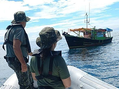 Pescadores são multados em quase R$ 5 mil por pesca irregular de Lula em Ubatuba