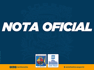 Prefeitura de São Sebastião emite nota oficial sobre fatos ocorridos na ilha Montão de Trigo