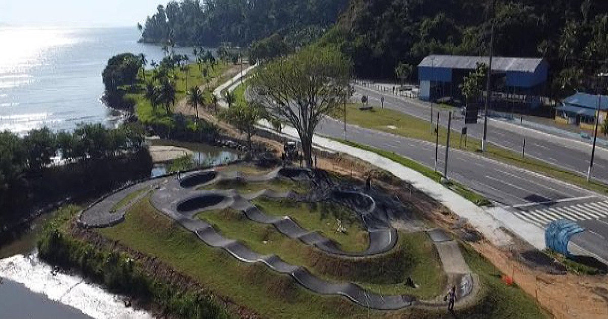 Prefeitura de São Sebastião inaugura primeira pista de Pump Track do Litoral Norte no sábado