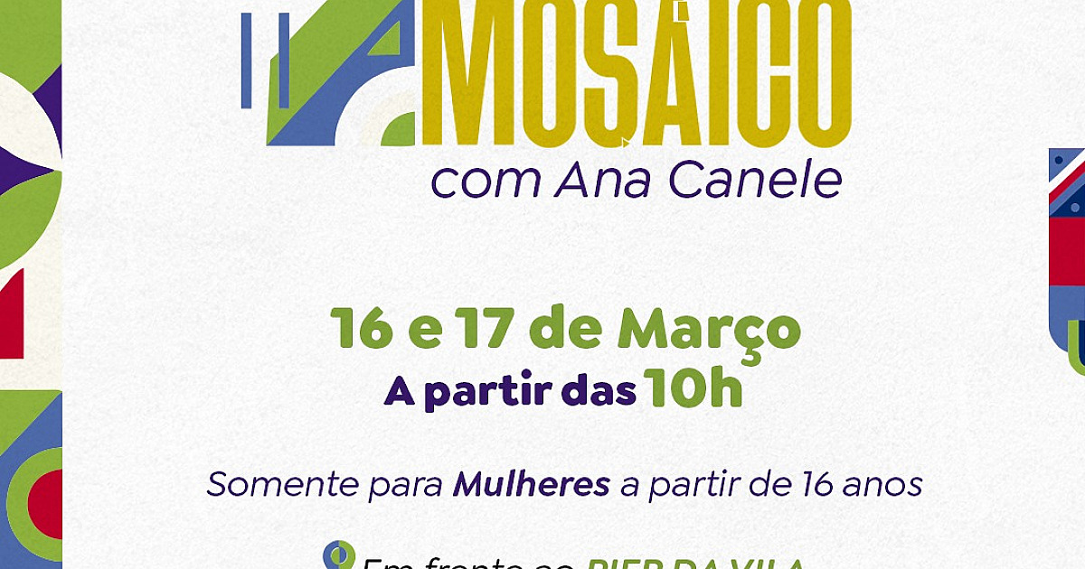 Fundo Social de Solidariedade de Ilhabela realiza “Workshop de Mosaico”