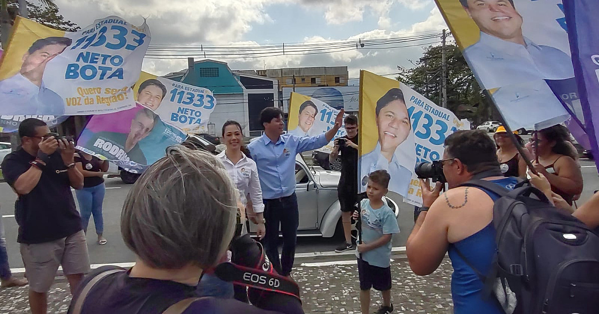 Progressistas lança candidatura de Neto Bota a deputado estadual; por causa do mau tempo, governador Rodrigo Garcia adia visita a Caraguatatuba