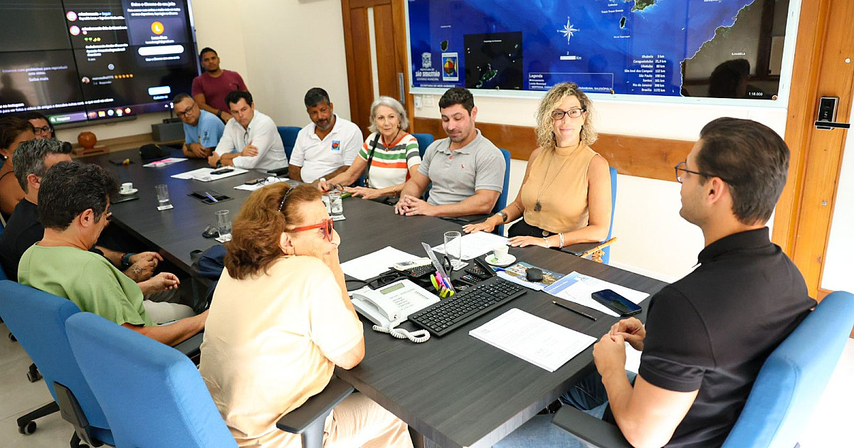Reinaldinho recebe representantes de Associações de Maresias