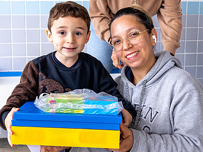 Alunos da rede municipal de São Sebastião retornam às aulas com kits de material escolar
