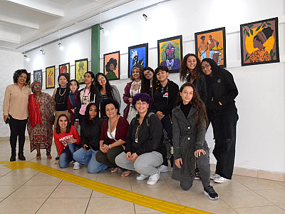 Alunos da E.E. Dr. Eduardo Corrêa da Costa Jr apresentam Mostra de Artes Visuais ‘Orgulho Negro’ em novembro