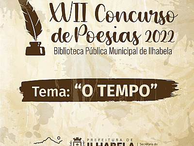 Premiação do Concurso de Poesias 2022 de Ilhabela encerra programação da Feira Literária