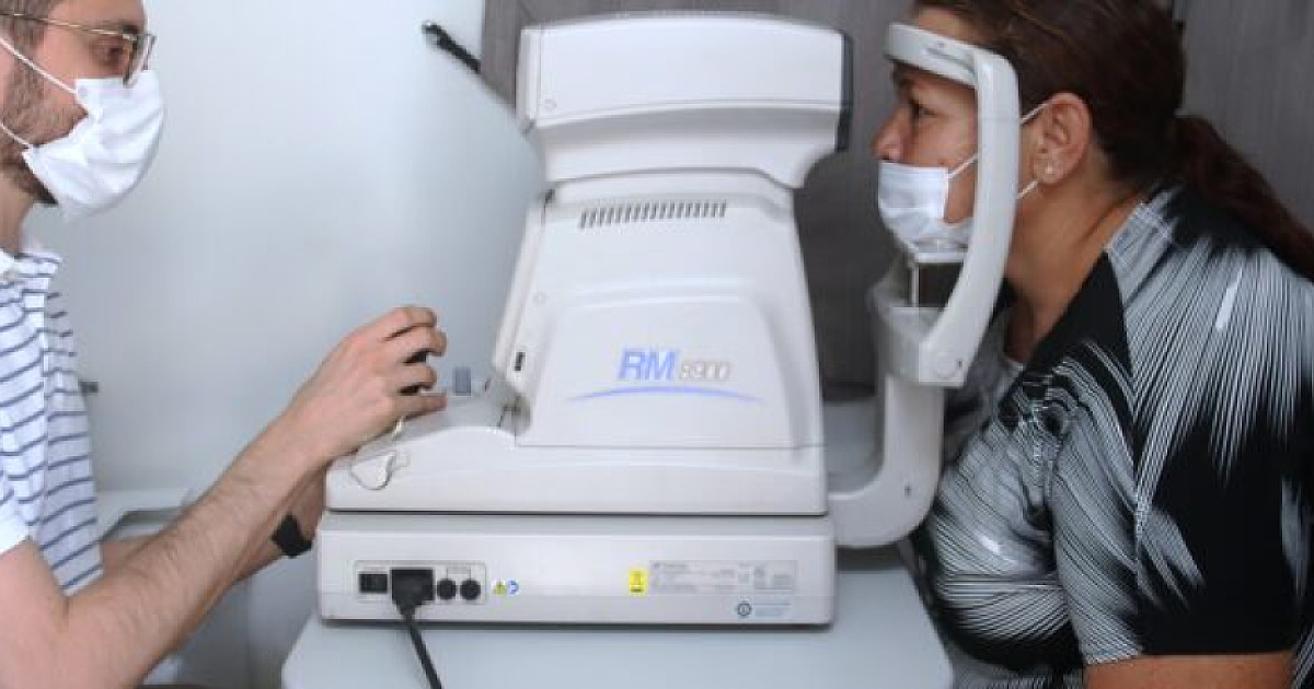Mutirão atende cerca de 200 pacientes oftalmológicos e prefeito Aguilar Junior anuncia mais dois para este ano