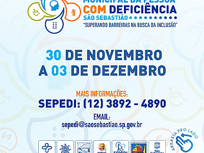 Prefeitura realiza 6ª Semana da Pessoa com Deficiência