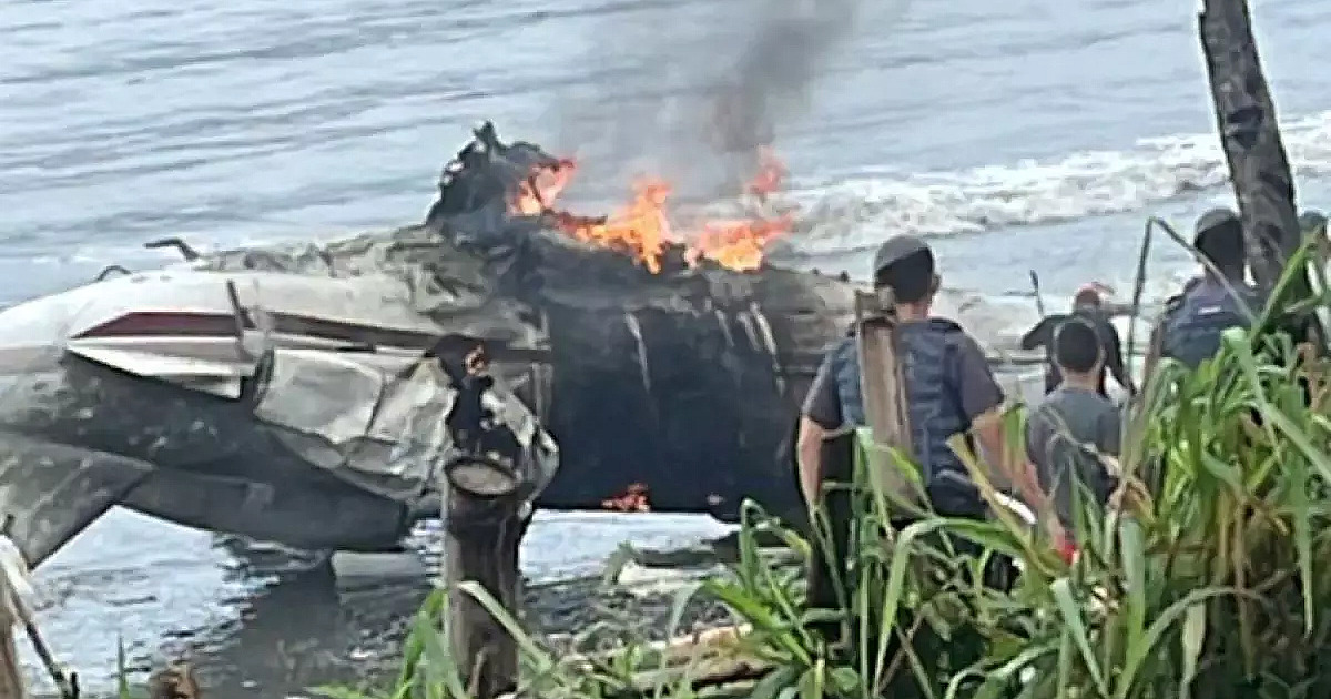 Aeronave que caiu em Ubatuba saiu de Goiás