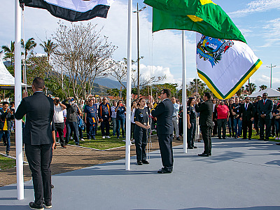 Retomada do desfile cívico presencial em São Sebastião é sucesso na cidade