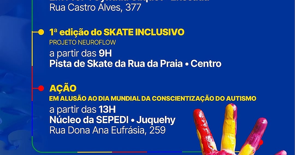 Dia Mundial do Autismo: manifestação de mães reforça necessidade de melhorias