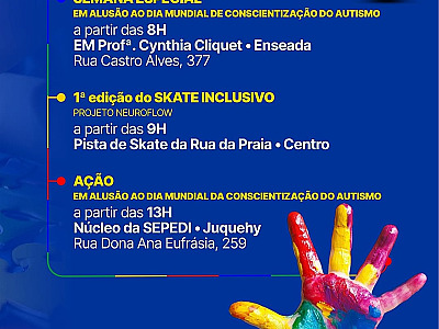Dia Mundial do Autismo: manifestação de mães reforça necessidade de melhorias
