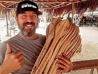 Mestre artesão Jupyra deixa legado cultural em Caraguatatuba