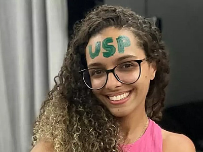 Jovem sebastianense é aprovada em medicina na USP e viraliza na web