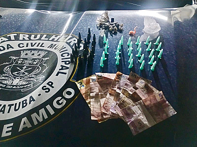GCM prende homem por tráfico de drogas em Caraguatatuba