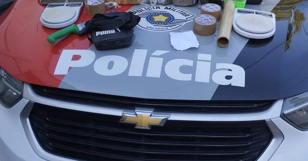 PM prende "rei" da maconha com quase 18 kilos da erva em Ubatuba