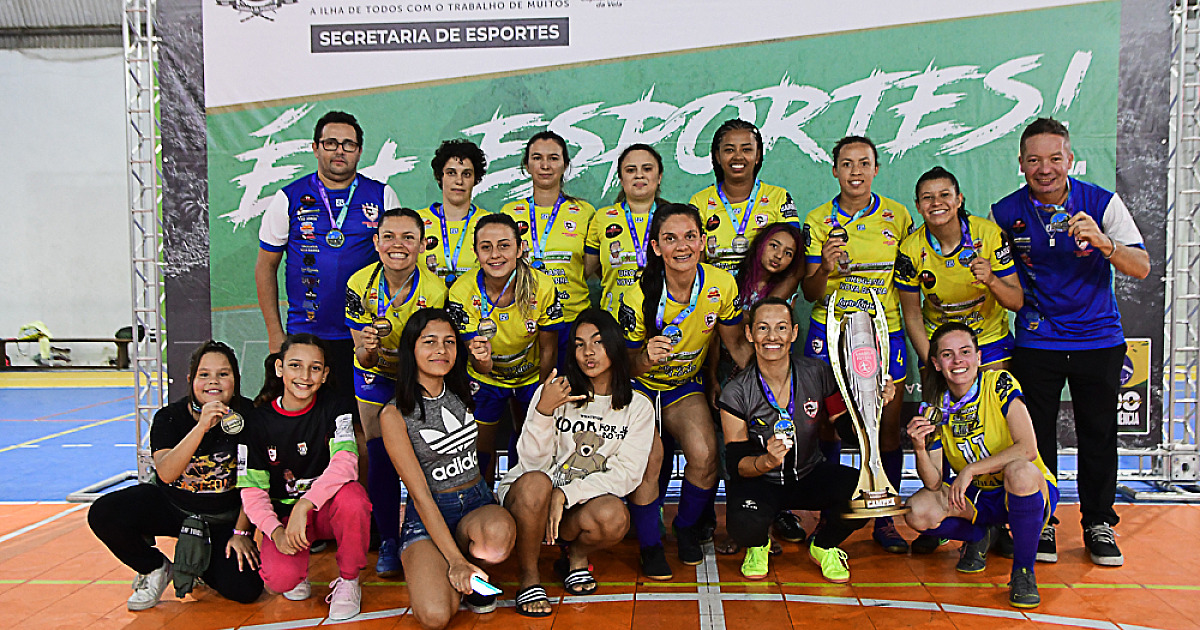Estaleiro é o grande campeão da Super Copa e Portuguesa conquista o título 2022 do Feminino de Futsal em Ilhabela
