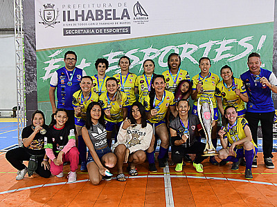 Estaleiro é o grande campeão da Super Copa e Portuguesa conquista o título 2022 do Feminino de Futsal em Ilhabela