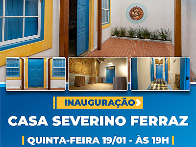 Prefeitura de São Sebastião inaugura obra de reforma e restauro da Casa Severino Ferraz nesta quinta-feira (19)