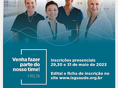Hospital Regional abre processo seletivo destinado a cadastro de reserva na próxima segunda-feira (29)