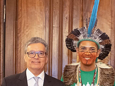 Cacique da Aldeia Renascer de Ubatuba assume Coordenadoria de Políticas para os Povos Indígenas