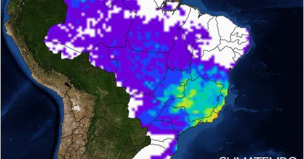 Cidades do LN devem ter tempo com "jeito preguiçoso" nesta segunda (28)