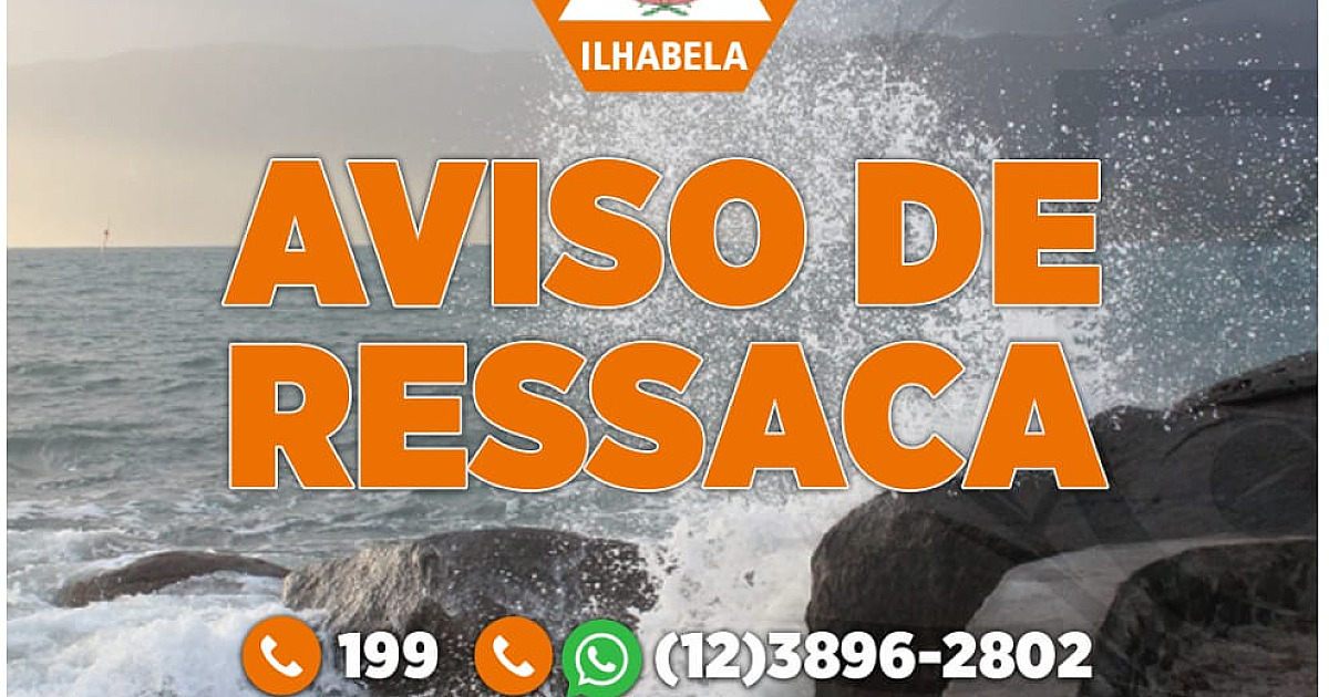 Defesa Civil emite alertas para ventania e ressaca no LN