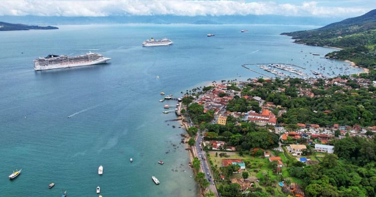 Ilhabela informa alterações nas paradas dos Navios de Cruzeiro na cidade