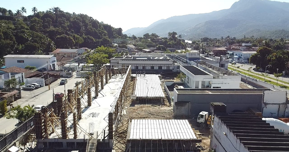 Prefeitura de Ilhabela segue com obras de ampliação do Hospital Mário Covas