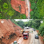Risco de deslizamentos aumenta após chuvas e Defesa Civil emite alerta para 18 cidades da região