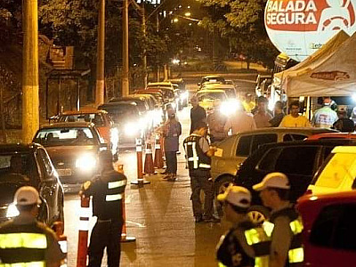 Junho registra recorde de motoristas autuados por recusar o teste do bafômetro em SP